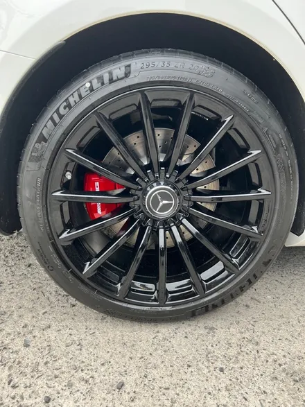 [울산휠마스터][휠도색][캘리퍼도색]벤츠 AMG GT 휠 도색,캘리퍼도색 / 울산 북구