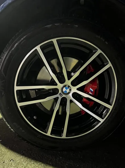 [울산휠마스터][울산휠복원][휠복원맛집]BMW X4 블랙 다이아몬드컷팅 휠 커스텀, 캘리퍼 도색 / 울산 북구