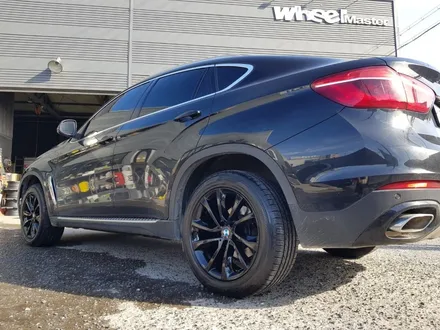 [울산휠마스터][울산휠도색][휠복원도색맛집]BMW X6 휠 블랙유광 도색 / 울산 북구
