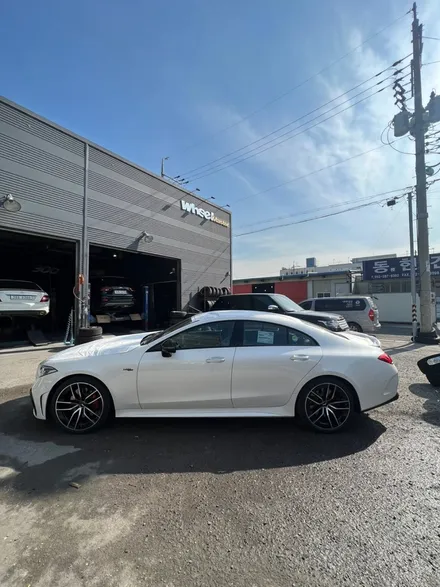 [울산휠마스터][울산캘리퍼도색][캘리퍼도색잘하는집]벤츠 CLS 53 AMG 캘리퍼 도색 / 울산 북구