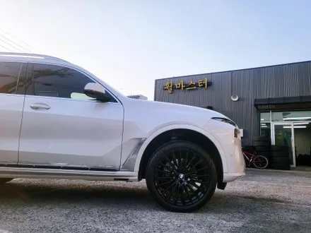 울산 BMW X7 22인치 유광블랙 분체도장 휠 도색 / 울산 휠 복원, 울산 휠 수리 / 울산 북구