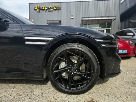 [울산 휠도색, 휠복원] 울산휠마스터 제네시스 G90 순정휠 유광블랙 분체도장 휠 복원 도색 / 울산 북구