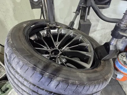 [울산휠복원] BMW g30 5시리즈 하이퍼메탈 분체도장 휠도색-휠마스터- / 울산 북구