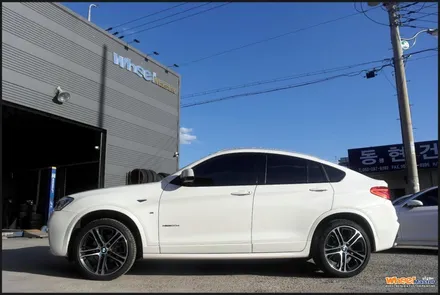 [울산휠][다이아몬드컷팅휠][휠수리]bmwx4순정휠 다이아몬드컷팅휠복원 / 울산 북구