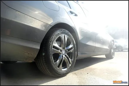 [울산휠도색][휠수리]벤츠c클래스 순정휠 하이퍼메탈 분체도장 휠도색[울산휠복원] / 울산 북구