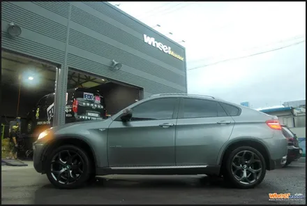 [울산휠][울산휠튜닝][휠수리]bmw x6 순정휠 하이퍼메탈 분체도장 휠도색 / 울산 북구