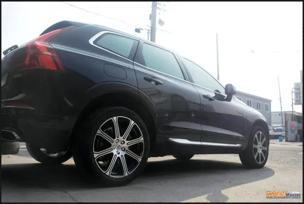 [울산휠][휠수리]볼보 xc60 순정휠 다이아몬드컷팅휠수리[휠복원] / 울산 북구