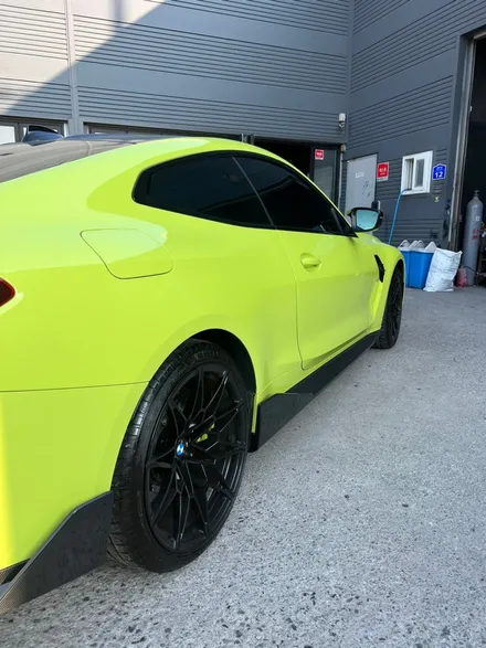 [울산휠마스터][울산휠도색][캘리퍼도색][휠, 캘리퍼 도색맛집]BMW M4 휠 블랙유광 복원 및 캘리퍼 도색 / 울산 북구