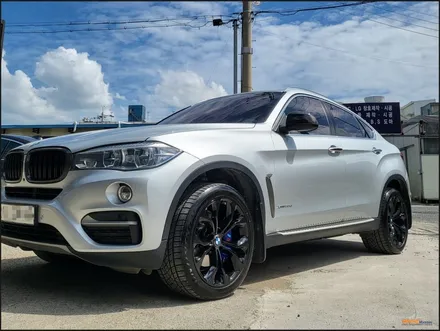 [울산휠도색][휠수리][휠복원] 울산휠마스터 bmw x6 블랙유광 분체도장 휠도색 / 울산 북구