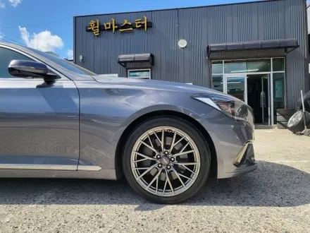 울산휠마스터 제네시스 G80 스포츠 휠복원 / 휠 도색, 휠 수리 / 울산 북구