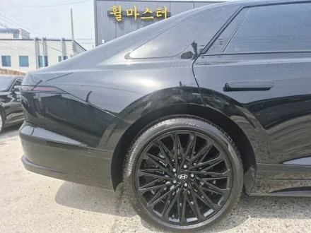 [울산휠마스터] GN7 그랜저 20인치 유광블랙 분체도장 휠 도색 / 울산휠복원 / 울산 북구
