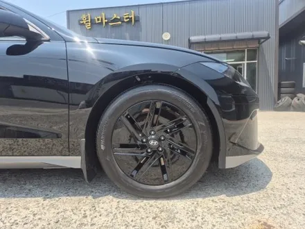 [울산휠마스터] 아이오닉6 유광블랙 분체도장 휠도색 / 울산 북구
