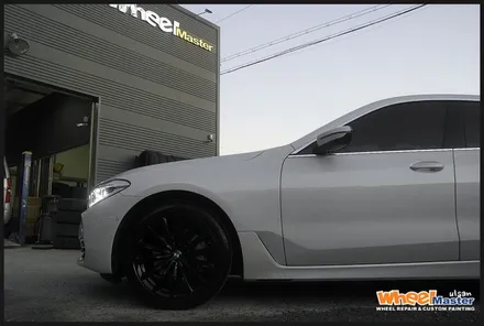 [울산휠][휠수리]bmw gt 순정휠 블랙유광 분체도장 휠도색 / 울산 북구