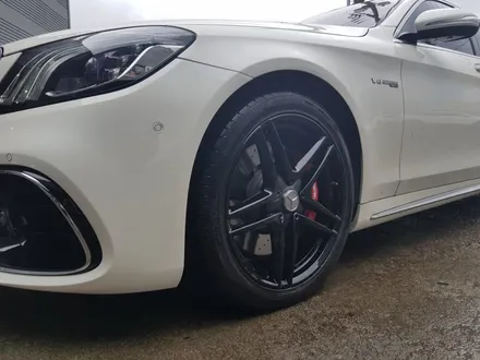 [울산휠마스터][휠도색][캘리퍼도색]벤츠 S63 AMG 블랙유광 분체도장 및 캘리퍼 도색 / 울산 북구