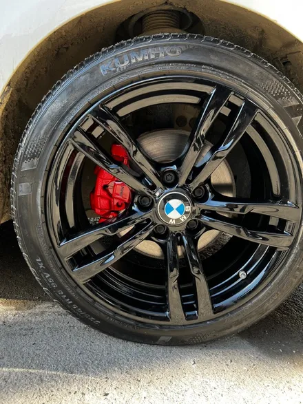 [울산휠마스터][휠도색][캘리퍼도색]BMW 320D 휠 도색,캘리퍼도색 / 울산 북구