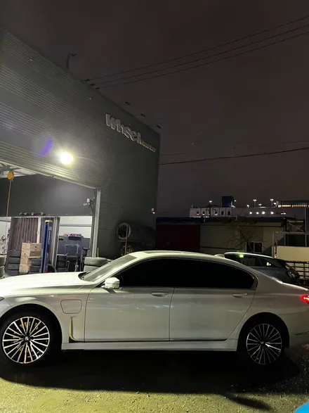 [울산휠마스터][울산휠복원][휠복원맛집]BMW 7시리즈 블랙 다이아몬드컷팅 휠 커스텀 / 울산 북구