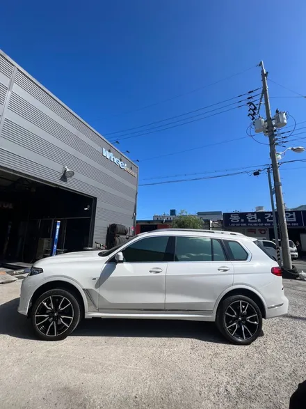 [울산휠마스터][울산휠복원][휠복원맛집]BMW X7 다이아몬드컷팅 휠 복원 / 울산 북구