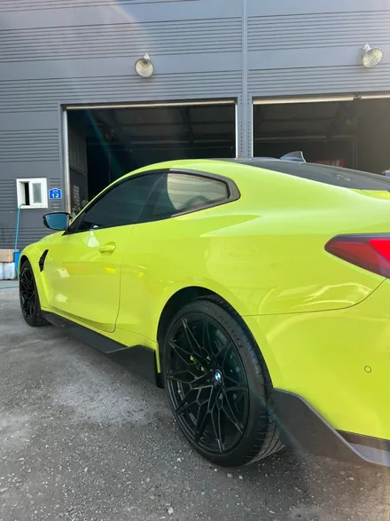 [울산휠마스터][울산휠도색][캘리퍼도색][휠, 캘리퍼 도색맛집]BMW M4 휠 블랙유광 복원 및 캘리퍼 도색 / 울산 북구
