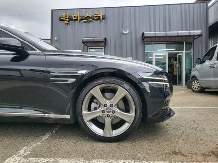 울산 휠 복원 / 제네시스 gv80 20인치 순정휠 / 울산 휠 도색, 울산 휠 수리 / 울산 북구