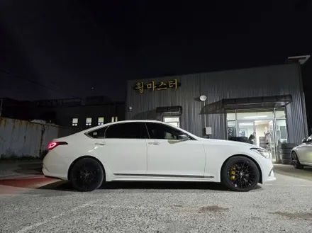 울산 휠마스터 제네시스 g80(dh) 캘리퍼 도색 / 울산휠도색, 울산휠수리, 울산휠복원 / 울산 북구