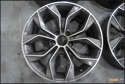 [울산휠][휠복원]bmw 3gt 순정휠 하이퍼실버 휠도색 / 울산 북구