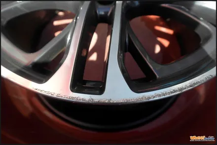 [울산휠][다이아몬드컷팅휠][휠수리]bmwx4순정휠 다이아몬드컷팅휠복원 / 울산 북구
