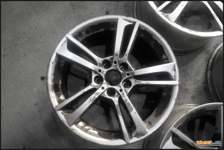 [울산휠수리][휠복원][휠도색]bmwx3 순정휠 분체도장 휠복원 / 울산 북구