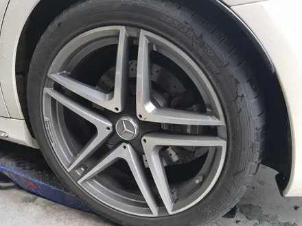 [울산휠마스터][휠도색][캘리퍼도색]벤츠 S63 AMG 블랙유광 분체도장 및 캘리퍼 도색 / 울산 북구