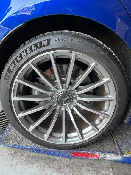 [울산휠마스터][울산휠복원][휠복원맛집]벤츠 AMG GT 다이아몬드컷팅 휠 복원 / 울산 북구