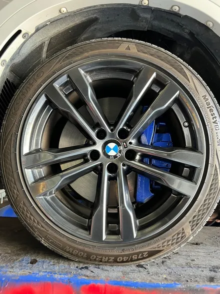 [울산휠마스터][울산휠도색][휠복원맛집]BMW X6 휠 복원 도색 / 울산 북구