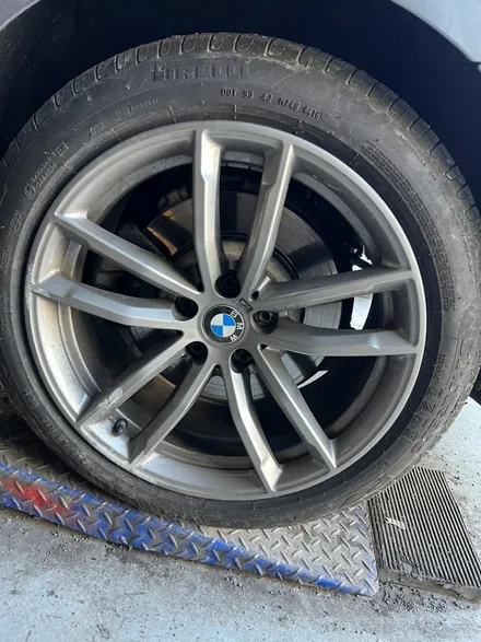 [울산휠마스터][울산휠도색][휠복원도색맛집]BMW 5시리즈 휠 복원 도색 / 울산 북구
