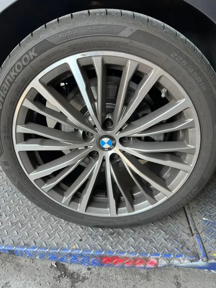 [울산휠마스터][울산휠복원][휠복원맛집]BMW 3시리즈 다이아몬드컷팅 휠 복원 / 울산 북구