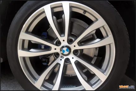 [울산다이아몬드컷팅][휠수리]bmw x5 순정 다이아몬드컷팅휠수리 / 울산 북구