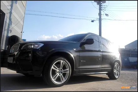 [울산휠수리][휠복원][휠도색]bmwx3 순정휠 분체도장 휠복원 / 울산 북구