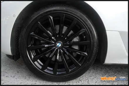 [울산휠][휠수리]bmw gt 순정휠 블랙유광 분체도장 휠도색 / 울산 북구