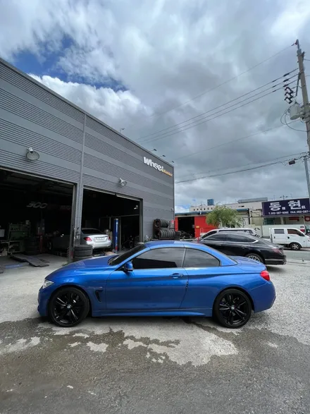 [울산휠마스터][울산휠복원][휠복원맛집]BMW 428i 컨버터블 휠 복원, 도색 / 울산 북구