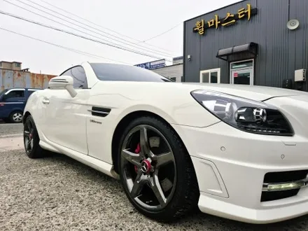 [울산 휠마스터] 벤츠 SLK 고스트크롬 분체도장 휠 복원 도색 / 울산 북구