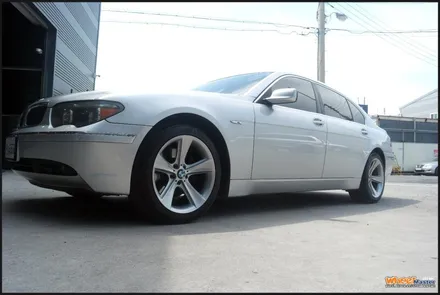 [울산휠도색][휠수리]bmw 745li 순정휠 휠복원 / 울산 북구