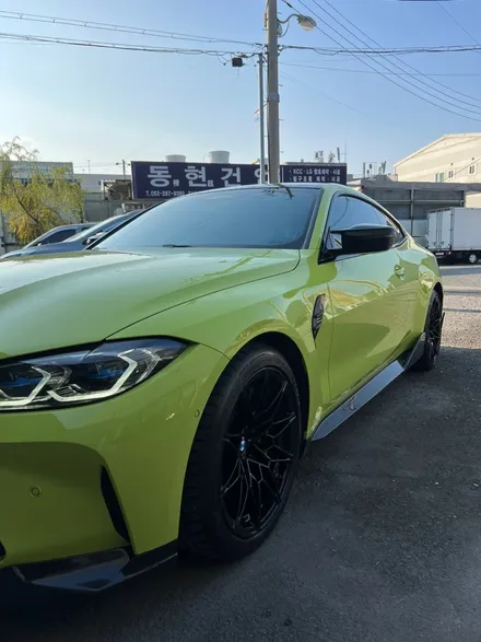 [울산휠마스터][울산휠도색][캘리퍼도색][휠, 캘리퍼 도색맛집]BMW M4 휠 블랙유광 복원 및 캘리퍼 도색 / 울산 북구