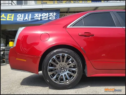 [울산휠도색][휠수리][휠복원] 휠마스터 캐딜락cts 순정휠 하이퍼메탈 휠도색 / 울산 북구