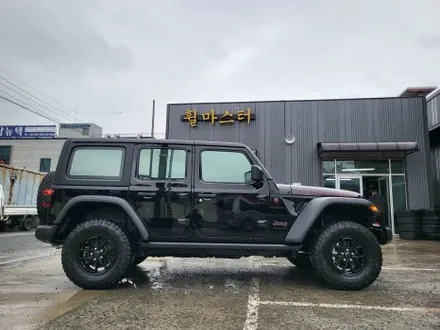 울산 휠 도색 / 지프 랭글러 유광블랙 분체도장 휠 도색 / 울산 휠 수리, 울산 휠 복원 / 울산 북구