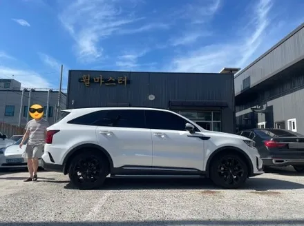 울산휠마스터 쏘렌토 유광블랙 분체도장 휠 복원 도색 / 울산휠수리 / 울산 북구