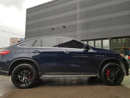 [울산휠마스터][울산휠도색잘하는집][벤츠휠도색]벤츠 GLE 63AMG 블랙유광 분체도장 / 울산 북구
