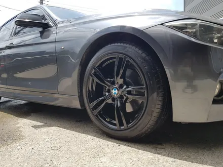 [울산휠마스터][울산휠도색][휠도색잘하는집]BMW 3시리즈 블랙유광 분체도장 / 울산 북구