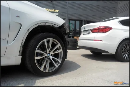 [울산다이아몬드컷팅][휠수리]bmw x5 순정 다이아몬드컷팅휠수리 / 울산 북구