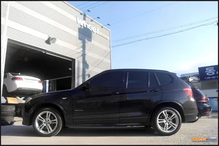 [울산휠수리][휠복원][휠도색]bmwx3 순정휠 분체도장 휠복원 / 울산 북구