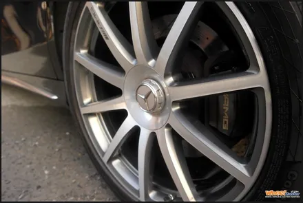 [울산휠수리][휠복원]벤츠w222 s클래스 s63amg 순정휠 다이아몬드컷팅휠수리[휠도색] / 울산 북구