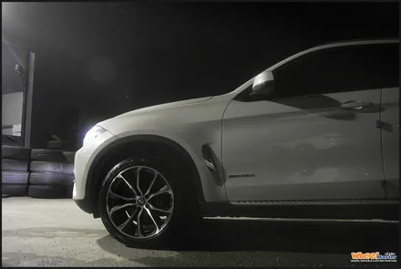 [울산휠][휠도색]BMW X6 순정휠 다이아몬드컷팅휠복원[휠수리] / 울산 북구