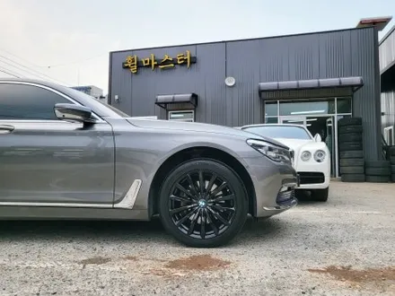 울산휠마스터 BMW 7시리즈 유광블랙 분체도장 휠 복원 도색 / 휠수리 / 울산 북구
