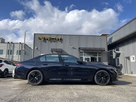 BMW 520i 신형 휠도색｜유광블랙 분체도장으로 완벽 복원｜울산 휠마스터 / 울산 북구
